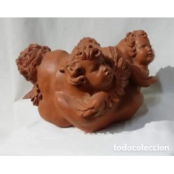 Grupo Escultórico de Querubines - Escultura en Terracota