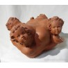 Grupo Escultórico de Querubines - Escultura en Terracota
