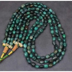 Collar de esmeralda de 454 CT con 4 vueltas - Joya elegante