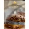 Pareja de Platos Antiguos Pickman La Cartuja - Porcelana con Escenas Paisajísticas
