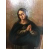 Óleo del S. XVIII, Inmaculada