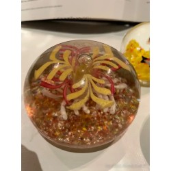 Conjunto de Tres Pisapapeles de Cristal de Murano - Decoración Vintage Coleccionable