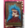 Virgen con Niño - Maternidad Sagrada Arte Sacro José Pulgar Marco Floral