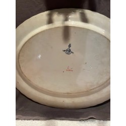 Bandeja Decorativa Vintage con Diseño Floral Intrincado - Estilo Inglés Tradicional