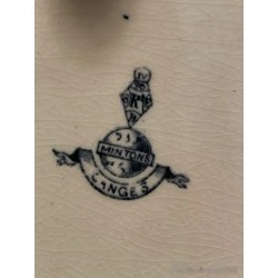 Bandeja Decorativa Vintage con Diseño Floral Intrincado - Estilo Inglés Tradicional