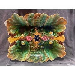 Conjunto de Bandejas Decorativas de Cerámica - Arte Vintage con Diseños Naturales