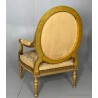 Par de Sillones Luis XVI - Obra Maestra de Tapicería y Ebanistería Francesa