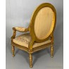 Par de Sillones Luis XVI - Obra Maestra de Tapicería y Ebanistería Francesa