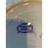 Elegante Plato Decorativo Cartuja Azul Cobalto - Pieza de Colección Vintage