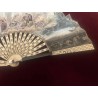 Elegante Abanico Vintage de Hueso - Pieza de Colección Histórica