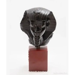 Busto de Faraón Egipcio - Escultura Contemporánea de Inspiración Antigua