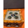Tintero Antiguo de Cerámica - Diseño Árabe Mudéjar Tradicional