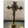 Colección Religiosa de Cruces Antiguas - Crucifijo de Bronce y Cruces Decorativas