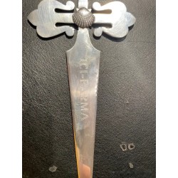 Elegante Marca Páginas Plata Cruz de Santiago - Joya Coleccionista Único