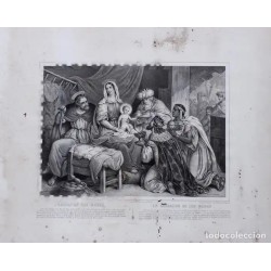 Litografías Religiosas de Napoleón Thomas - Escenas de la Vida de Jesús