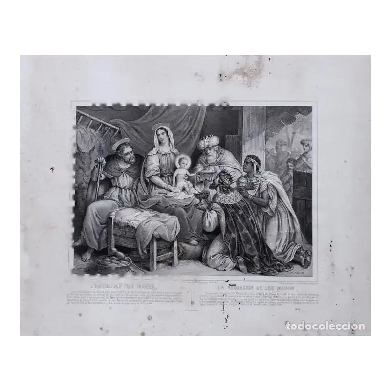 Litografías Religiosas de Napoleón Thomas - Escenas de la Vida de Jesús Litografías Religiosas de Napoleón Thomas - Escenas de la Vida de Jesús