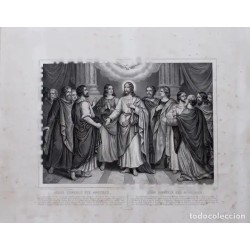 Litografías Religiosas de Napoleón Thomas - Escenas de la Vida de Jesús