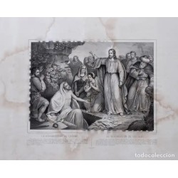 Litografías Religiosas de Napoleón Thomas - Escenas de la Vida de Jesús