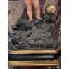 Talla Antigua del Niño Jesús con Peana - Escultura Religiosa Siglo XVIII