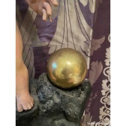 Talla Antigua del Niño Jesús con Peana - Escultura Religiosa Siglo XVIII