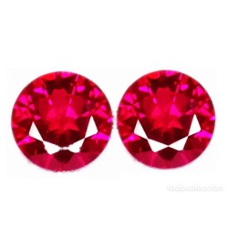 Rubíes Naturales de Colección - Gemas de Precisión con Certificación