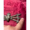 Corazón de Virgen Dolorosa con Siete Puñales - Pieza Religiosa Artesanal 18cm
