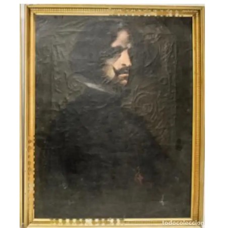 Retrato del Maestro Velázquez - Obra Anónima de la Escuela Española del Siglo XIX