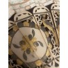 Abanico Antiguo con Varillas de Hueso y Nácar - Pieza Colección Siglo XIX
