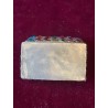 Joyero Vintage de Metal con Piedras de Colores - Pieza de Orfebrería Artesanal