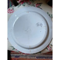 Plato Antiguo La Amistad - Bandeja Cerámica Decorativa Escenas Mitológicas