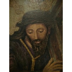Jesús Nazareno - Representación Religiosa en Óleo con Estilo Barroco