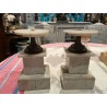 Candelabros Vintage de Mármol y Bronce - Elegante Decoración Clásica