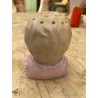 Antiguo Palillero de Porcelana Busto de Niño - Figura Decorativa Principios S.XX