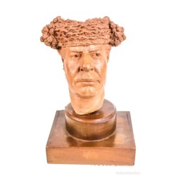 Busto de Torero en Terracota - Escultura Española Principios Siglo XX