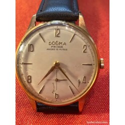 Reloj Dogma Prima Vintage Suizo 15 Rubís - Automático con Correa Nueva