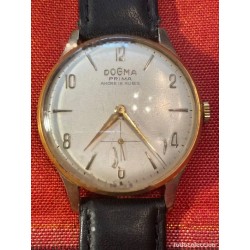 Reloj Dogma Prima Vintage Suizo 15 Rubís - Automático con Correa Nueva