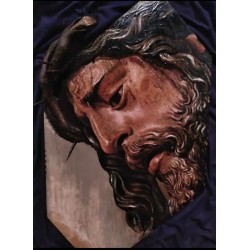 Óleo Cristo Gran Poder - Cuadro Religioso Artístico Firmado José Pulgar