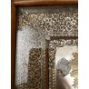 Icono Religioso Ortodoxo - Virgen María con Niño en Plata Repujada