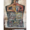 Póster Científico Vintage - El Hombre como Palacio Industrial - Anatomía Ilustrada