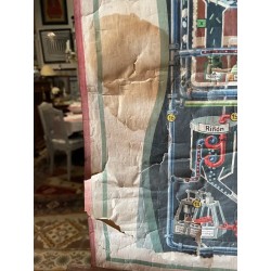 Póster Científico Vintage - El Hombre como Palacio Industrial - Anatomía Ilustrada
