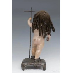 Es­cue­la an­da­lu­za, po­si­ble­men­te se­vi­lla­na, de ca. 1700. “Niño Jesús”. Ma­de­ra ta­lla­da