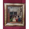 Reinterpretación Las Meninas de Velázquez - Óleo Firmado José Pulgar Arte Español
