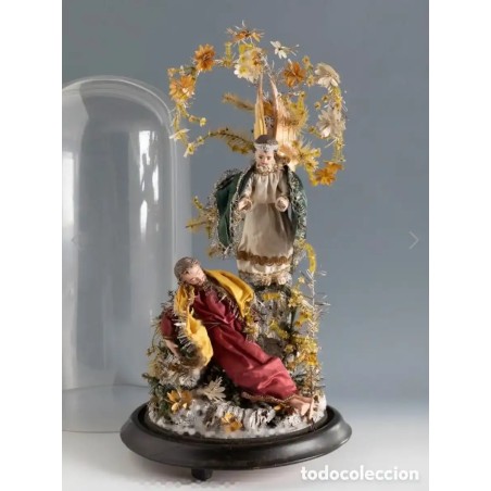 Fanal isabelino, siglo XIX. “El sueño de San José”.