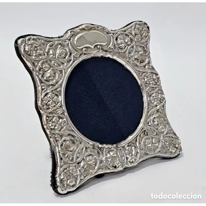 Marco Vintage de Plata Inglesa - Obra Maestra de Orfebrería de Birmingham Marco Vintage de Plata Inglesa - Obra Maestra de Orfebrería de Birmingham