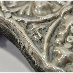 Marco Vintage de Plata Inglesa - Obra Maestra de Orfebrería de Birmingham