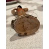 Figura Artesanal Tradicional de Barro Malagueño - Vendedor Ambulante Vintage