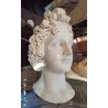 Marmol Bust XIX - Escultura clásica de 37 cm