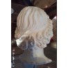 Marmol Bust XIX - Escultura clásica de 37 cm