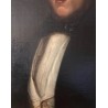 Pareja de óleo del S.XIX - Retratos enmarcados 48X57 cm