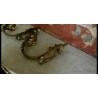 PAREJA DE ALZAPAÑOS DE BRONCE